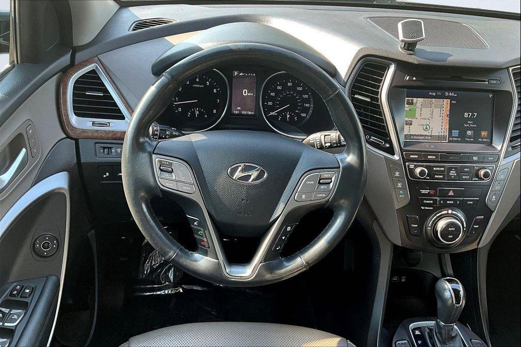 used 2017 Hyundai Santa Fe car, priced at $14,489