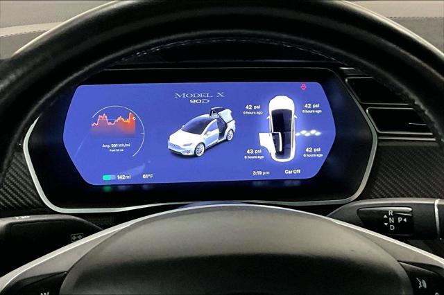 used 2017 Tesla Model X car, priced at $30,988