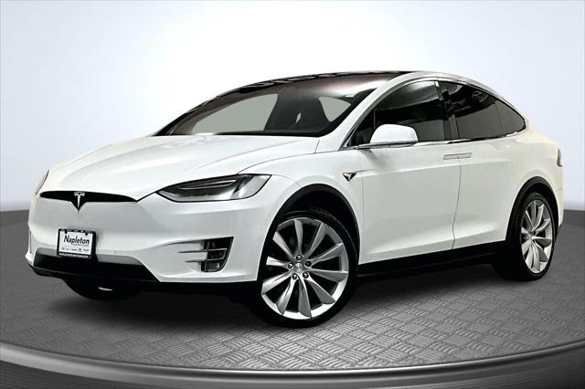 used 2017 Tesla Model X car, priced at $30,988