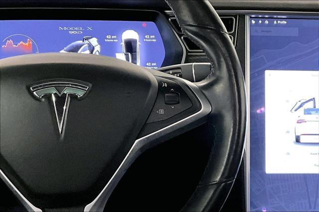 used 2017 Tesla Model X car, priced at $30,988