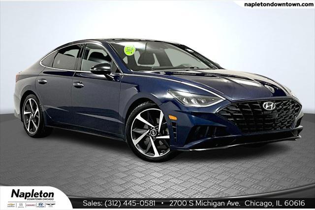 used 2022 Hyundai Sonata car, priced at $20,974