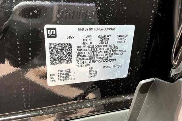 new 2025 Buick Envista car, priced at $25,940