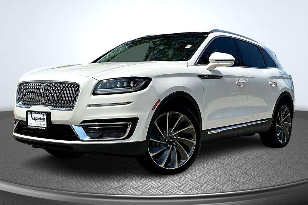 used 2020 Lincoln Nautilus car, priced at $27,750
