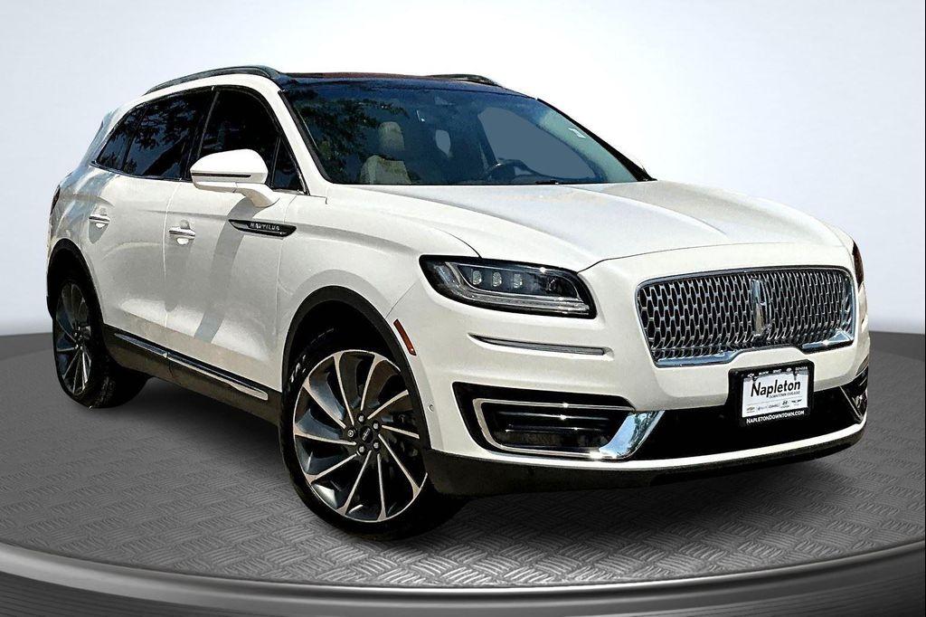 used 2020 Lincoln Nautilus car, priced at $27,750