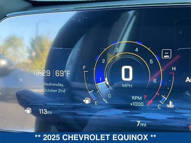 new 2025 Chevrolet Equinox car, priced at $33,075