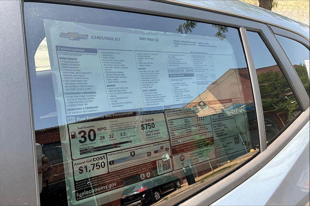 new 2025 Chevrolet Trax car, priced at $22,610