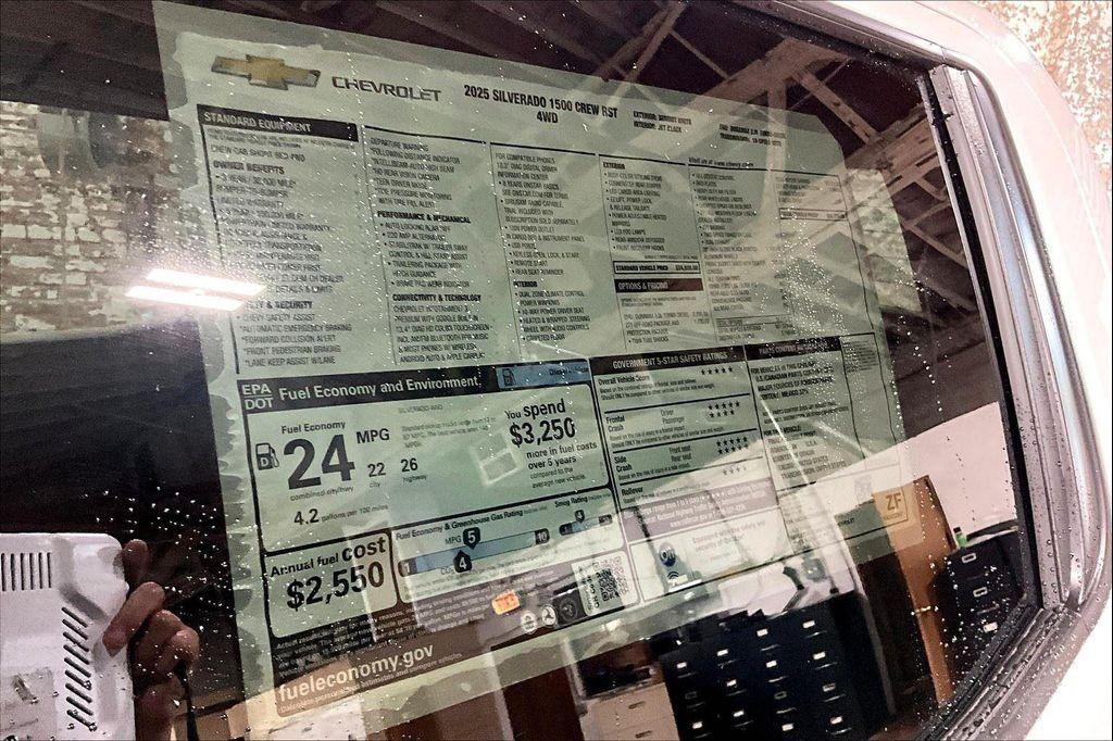 new 2025 Chevrolet Silverado 1500 car, priced at $54,830