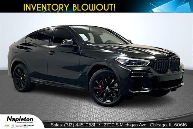 used 2022 BMW X6 car, priced at $51,798