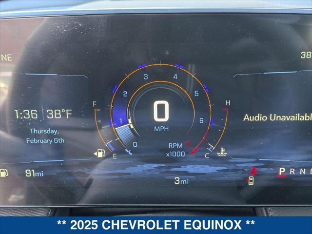 new 2025 Chevrolet Equinox car, priced at $28,990