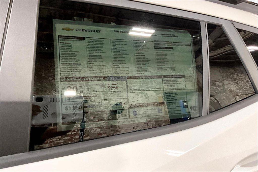 new 2026 Chevrolet Trax car, priced at $27,190