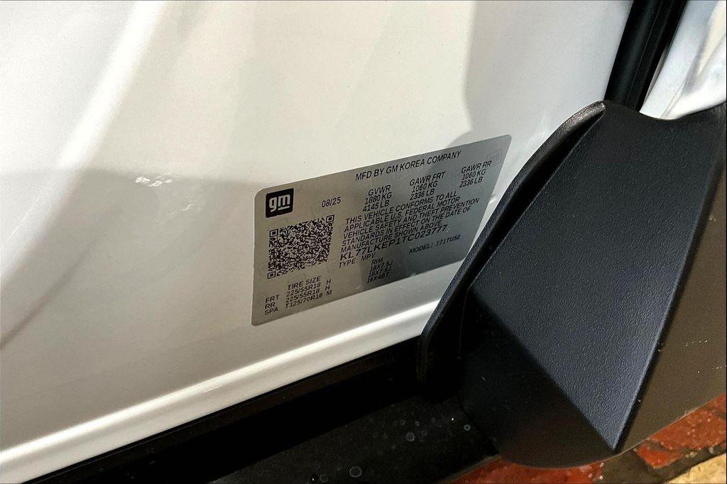 new 2026 Chevrolet Trax car, priced at $27,190