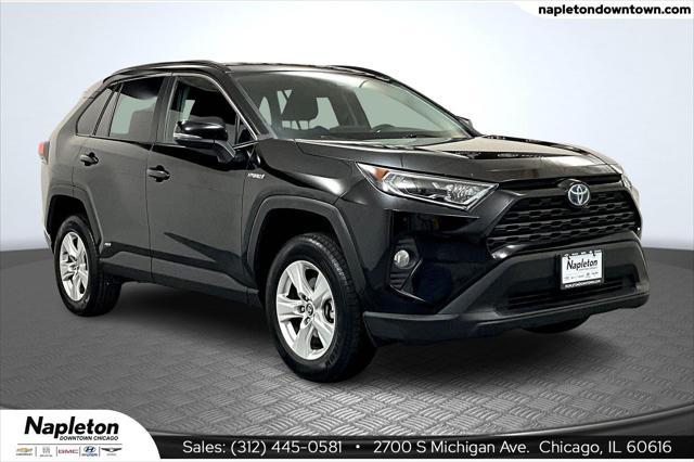 used 2020 Toyota RAV4 Hybrid car, priced at $27,988