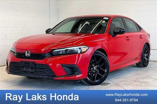 used 2022 Honda Civic car, priced at $21,394