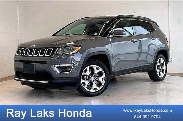 used 2021 Jeep Compass car, priced at $22,301