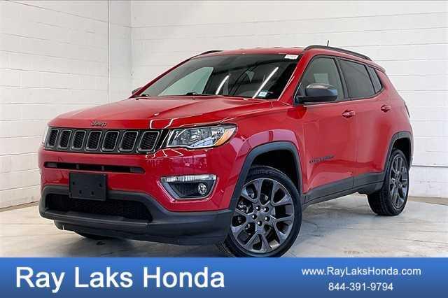 used 2021 Jeep Compass car, priced at $21,311