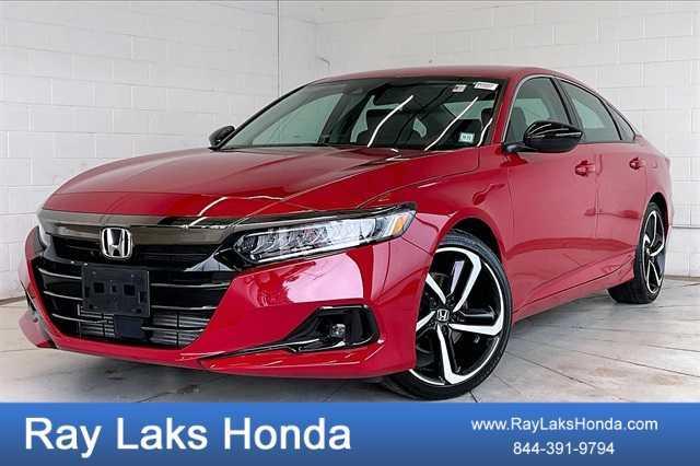 used 2022 Honda Accord car, priced at $25,054