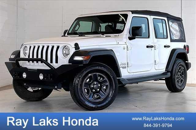 used 2018 Jeep Wrangler Unlimited car, priced at $27,274