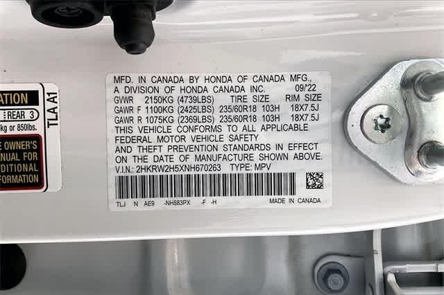 used 2022 Honda CR-V car, priced at $29,302