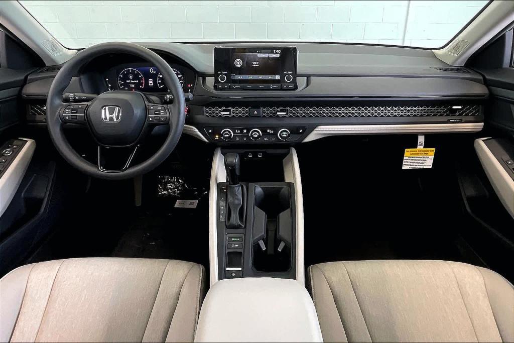 new 2025 Honda Accord car, priced at $32,110