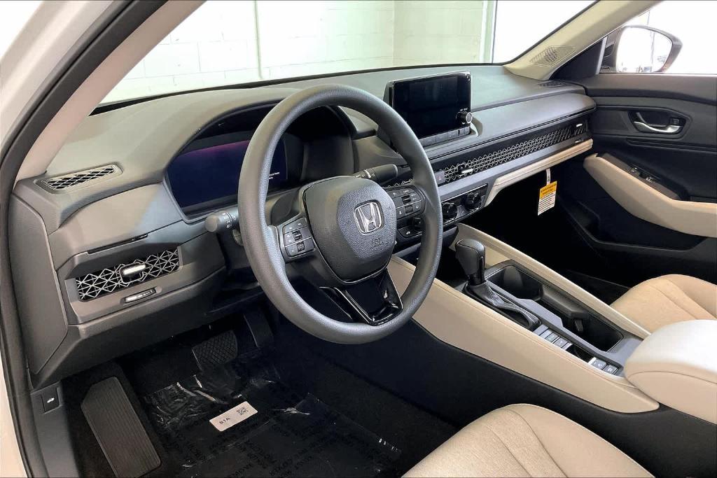 new 2025 Honda Accord car, priced at $32,110