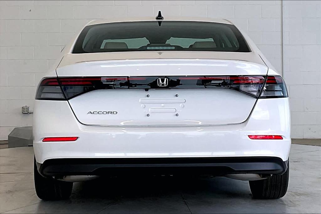 new 2025 Honda Accord car, priced at $32,110