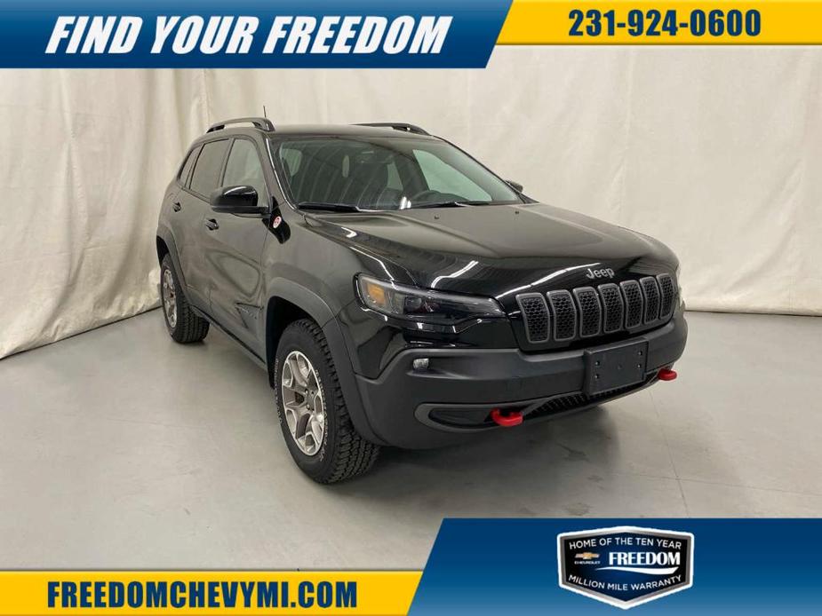 used 2022 Jeep Cherokee car, priced at $29,500