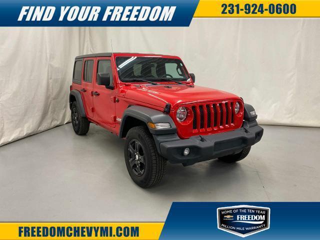 used 2020 Jeep Wrangler Unlimited car, priced at $30,000