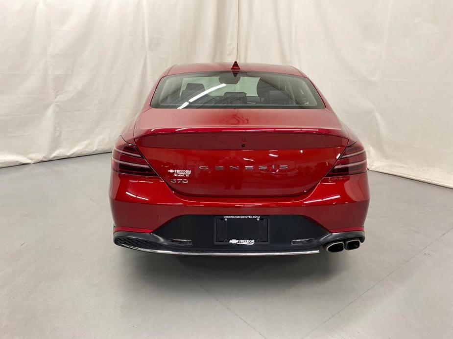 used 2022 Genesis G70 car, priced at $28,000