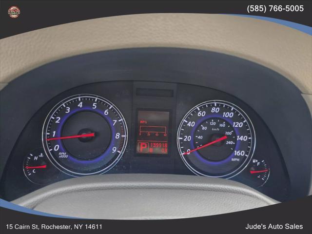 used 2009 INFINITI G37x car, priced at $6,999