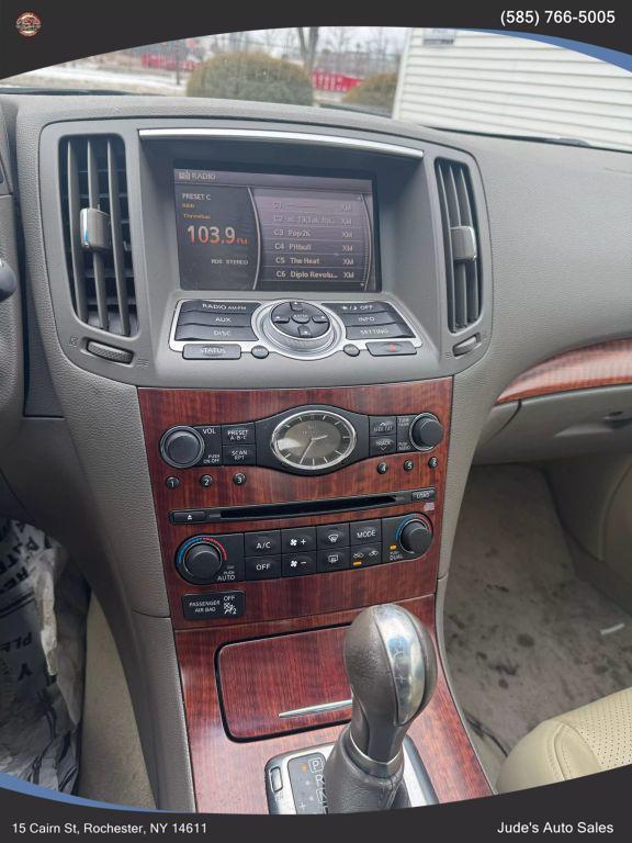 used 2009 INFINITI G37x car, priced at $7,499