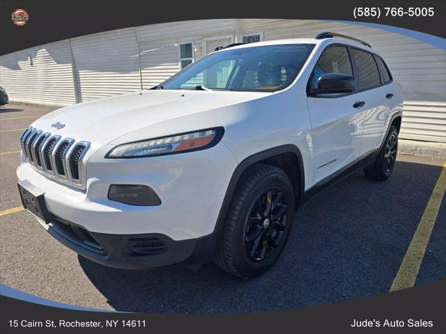 used 2016 Jeep Cherokee car, priced at $7,999