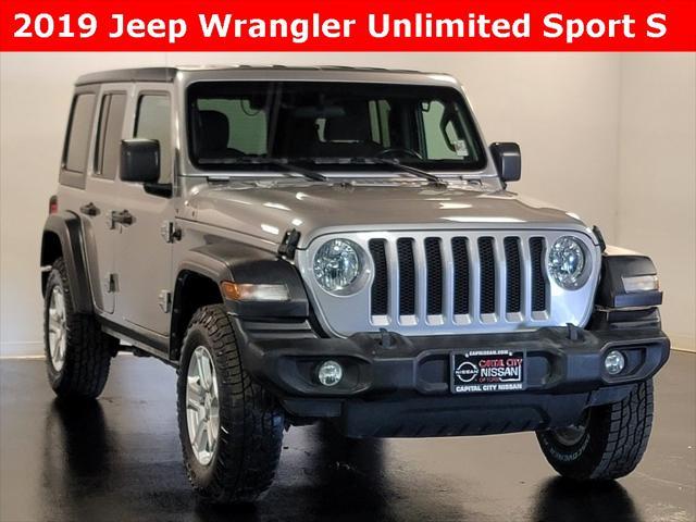 used 2019 Jeep Wrangler Unlimited car, priced at $23,086