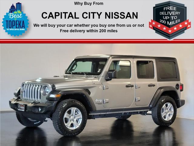 used 2019 Jeep Wrangler Unlimited car, priced at $23,086