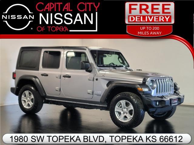 used 2019 Jeep Wrangler Unlimited car, priced at $23,086