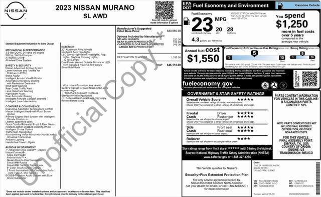 used 2023 Nissan Murano car, priced at $30,000