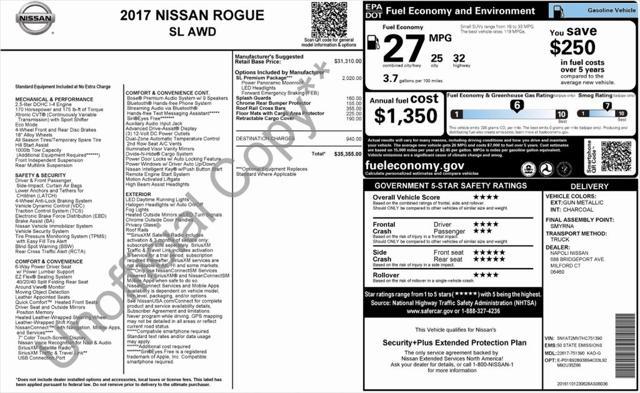 used 2017 Nissan Rogue car, priced at $15,115