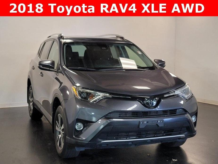 used 2018 Toyota RAV4 car, priced at $24,620
