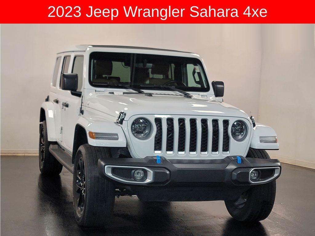 used 2023 Jeep Wrangler 4xe car, priced at $29,646
