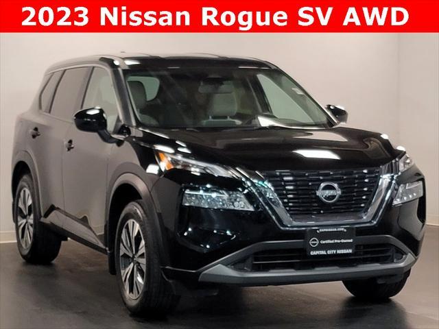 used 2023 Nissan Rogue car, priced at $27,731