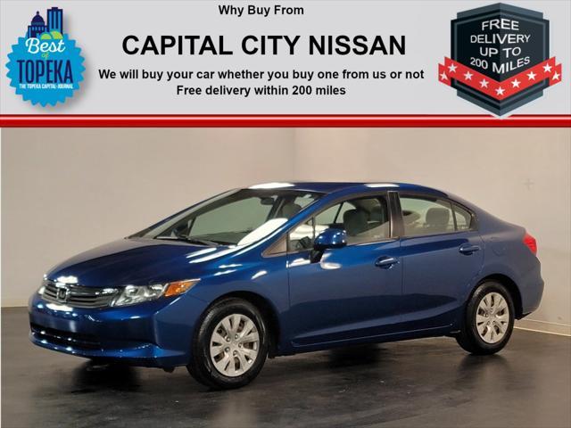 used 2012 Honda Civic car, priced at $10,850