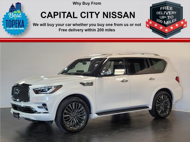 used 2023 INFINITI QX80 car, priced at $57,269