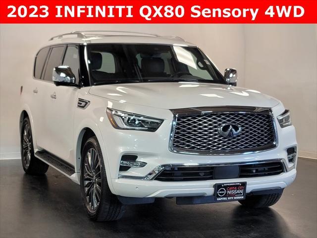 used 2023 INFINITI QX80 car, priced at $57,269