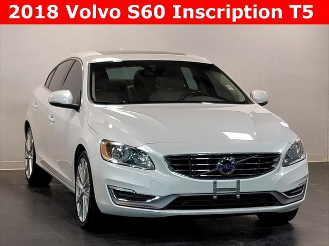 used 2018 Volvo S60 Inscription car, priced at $16,722