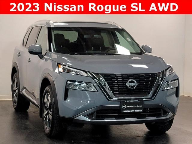 used 2023 Nissan Rogue car, priced at $32,250