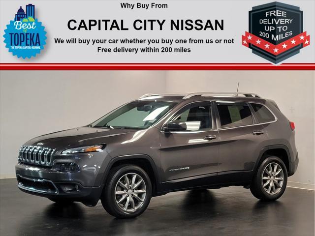 used 2018 Jeep Cherokee car, priced at $18,849