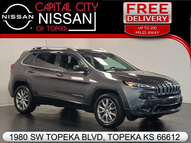 used 2018 Jeep Cherokee car, priced at $18,849