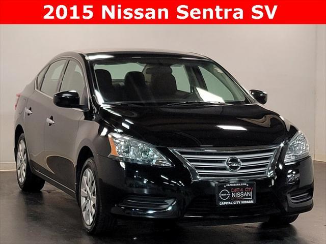 used 2015 Nissan Sentra car, priced at $10,000