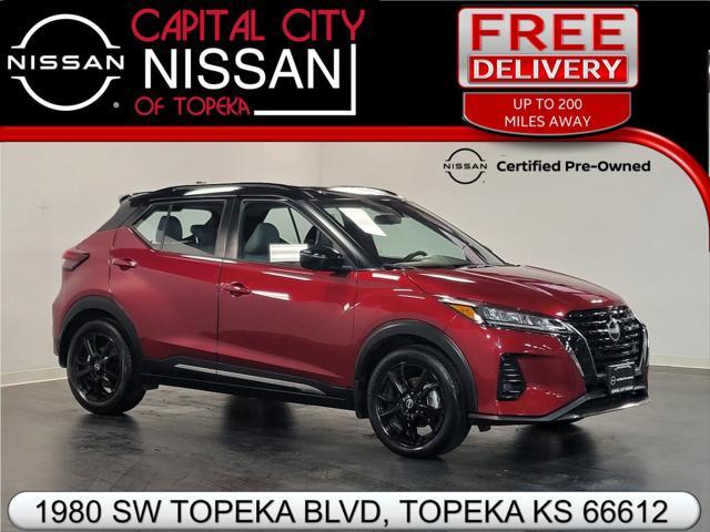 used 2023 Nissan Kicks car, priced at $21,256