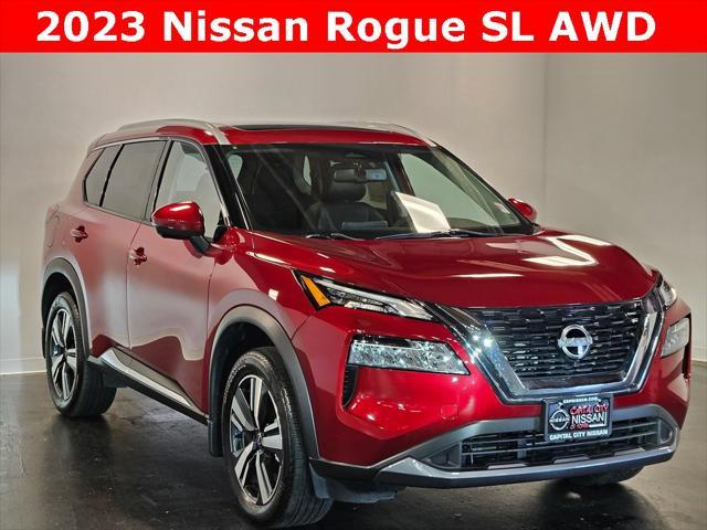 used 2023 Nissan Rogue car, priced at $27,103