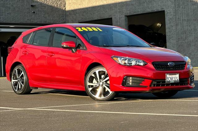 used 2022 Subaru Impreza car, priced at $24,377